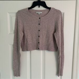 AMERICAN EAGLE PURPLE CARDIGAN